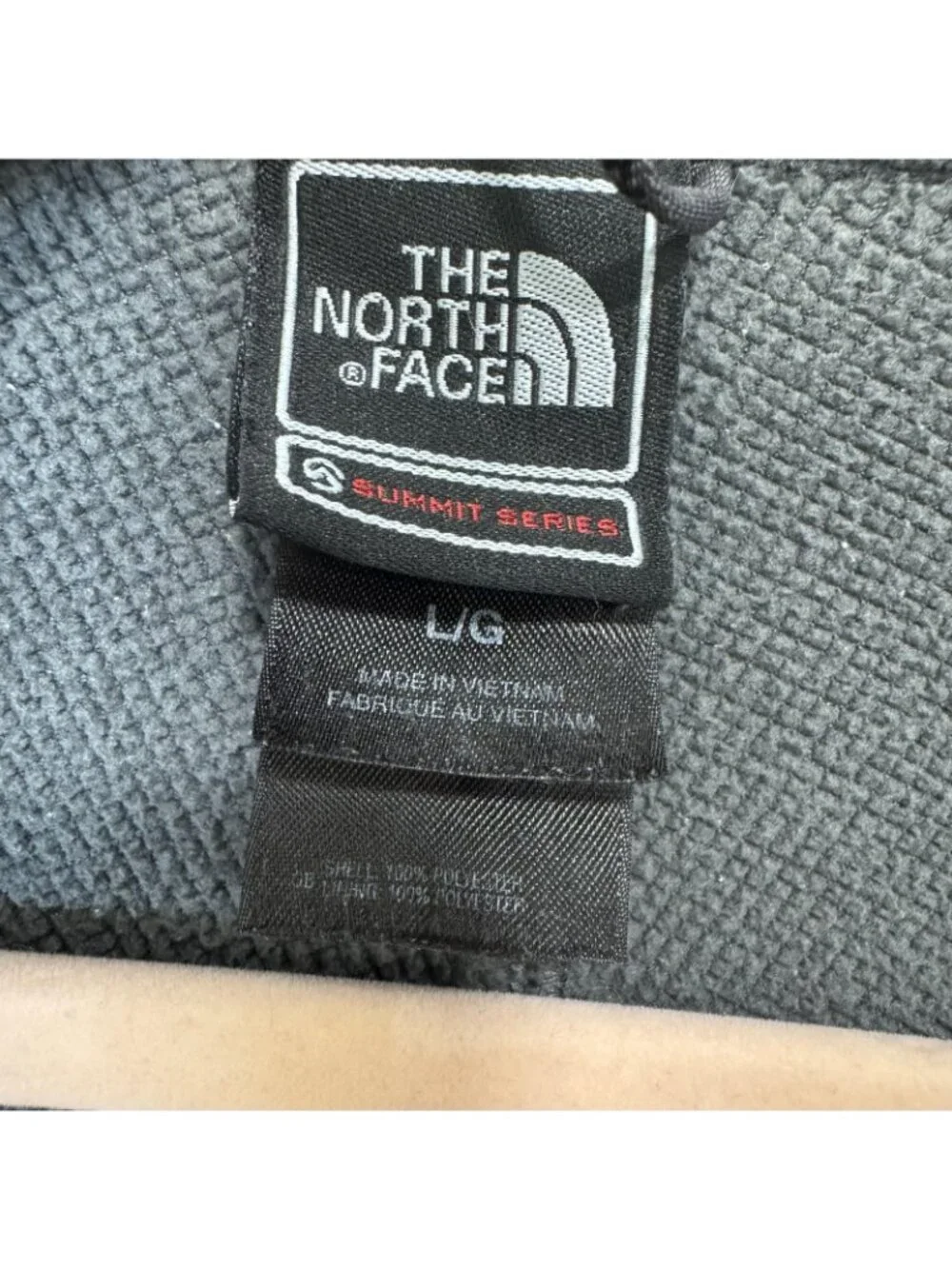 The North Face Jacket Mens Large Black Summit Series Softshell Windstopper